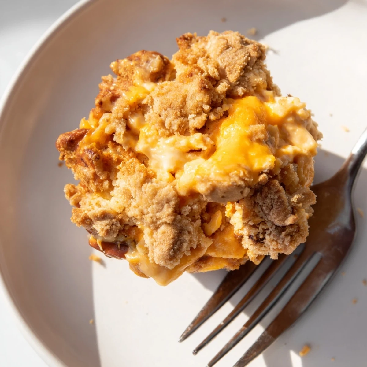 Deliciously fluffy Buffalo Ranch Cream Cheese Pretzel Muffins, perfect for game day gatherings.  