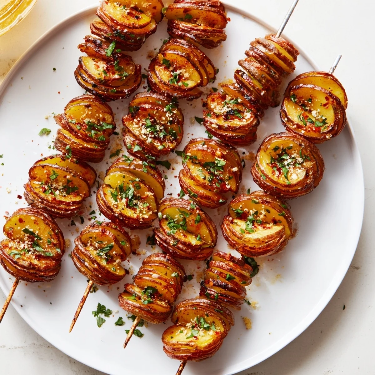 Air-Fryer Tornado Potatoes