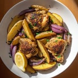Greek Lemon Chicken Potatoes