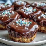 Rich chocolate peanut butter pretzel cups featuring a salty pretzel base, smooth peanut butter center, and decadent chocolate topping—perfect for Easter dessert.