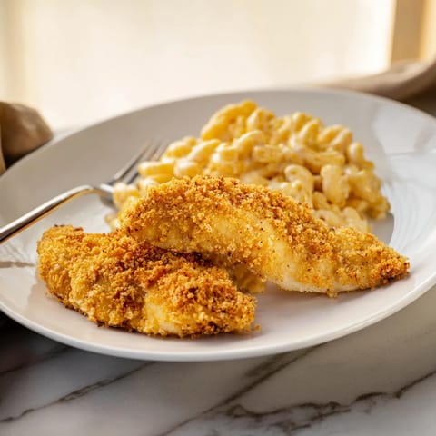 Crispy Chicken Tenders Macaroni