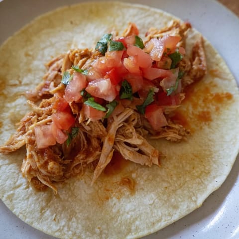 Crock-Pot Shredded Chicken Tacos