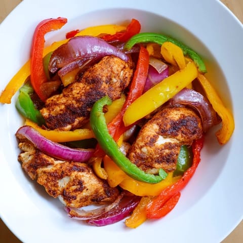 Sheet Pan Chicken Fajitas