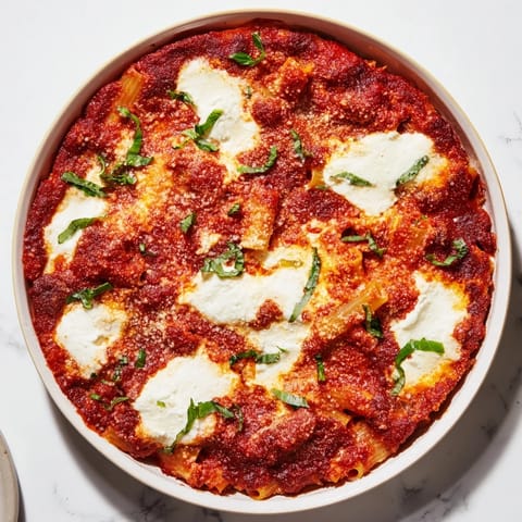 One-Pan Baked Ziti