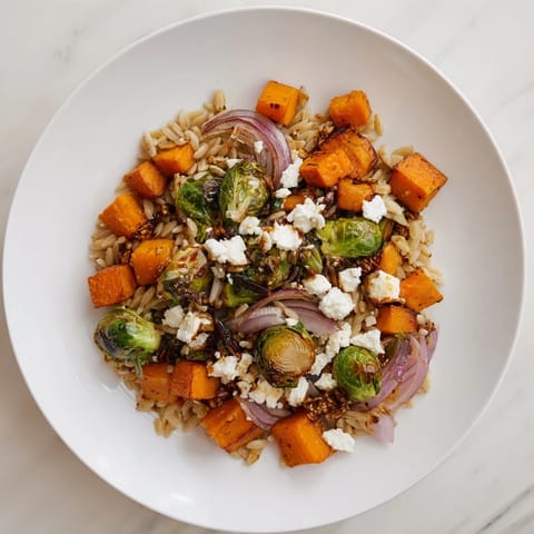 Best Fall Harvest Orzo Salad