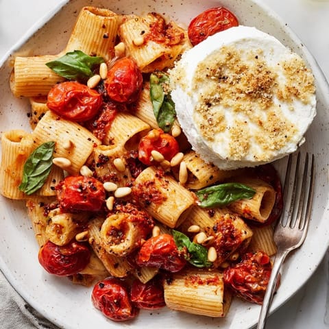 Baked Goat Cheese Tomato Basil