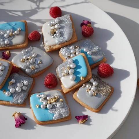 Diamond Dessert Tray Elegance
