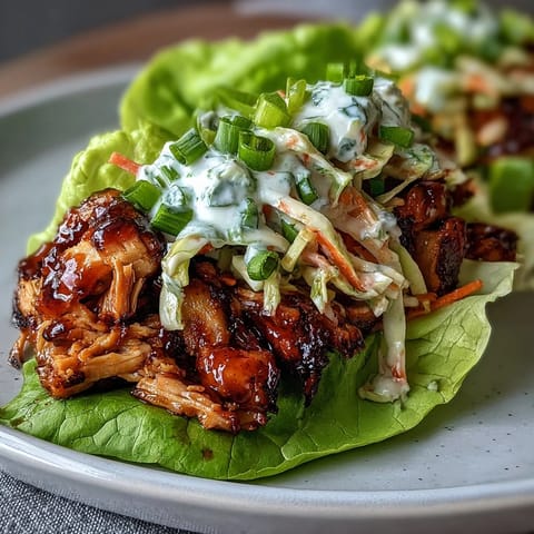 High-Protein BBQ Chicken Wraps