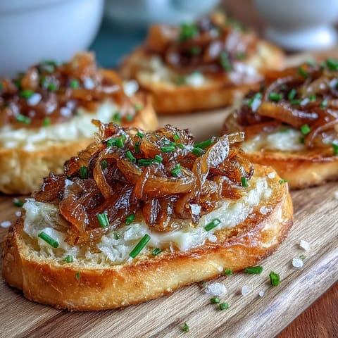 Caramelized Onion Butter Board