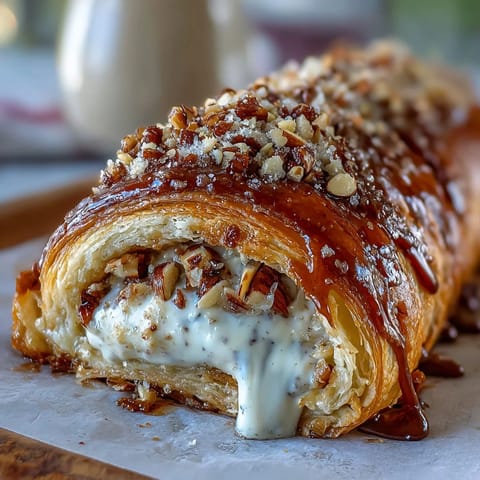 Almond Croissant-Style Sourdough Rolls