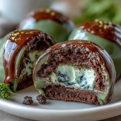 Festive green Oreo truffle balls with a creamy center and vibrant candy coating, perfect for St. Patrick's Day celebrations.