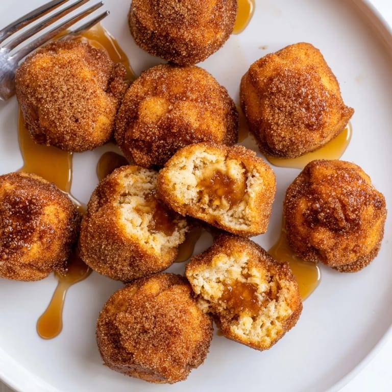 Deliciously warm Maple Ginger Cheddar Cinnamon Sugar Biscuit Muffin Balls bursting with flavors.  