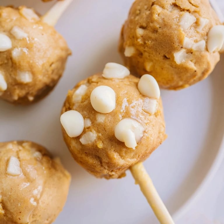 Light and fluffy Cream Soda Maple Ginger Biscuit Muffin Pops, drizzled with maple syrup. 