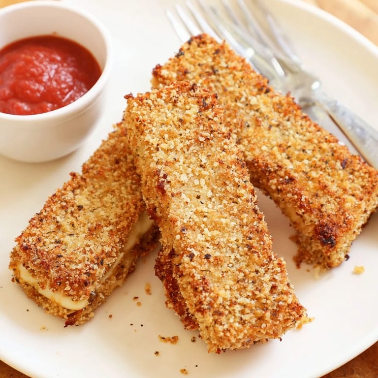 Crispy air fryer mozzarella stick grilled cheese fingers, a delightful appetizer, perfect for a quick and easy snack anytime.