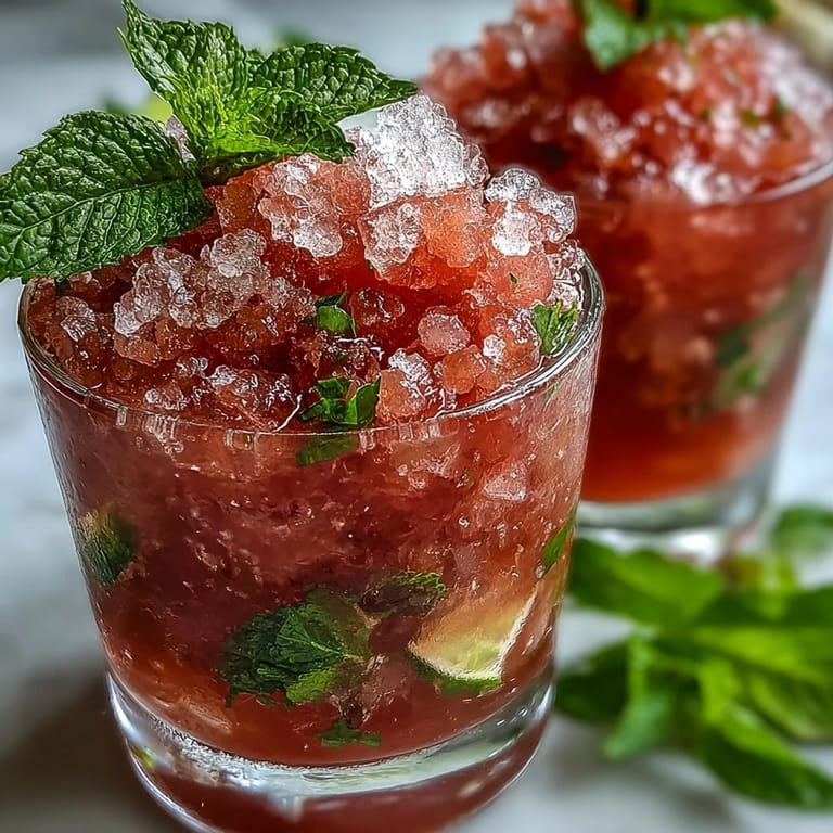 Chilled Guava Mojito in a highball glass topped with fizzy club soda.