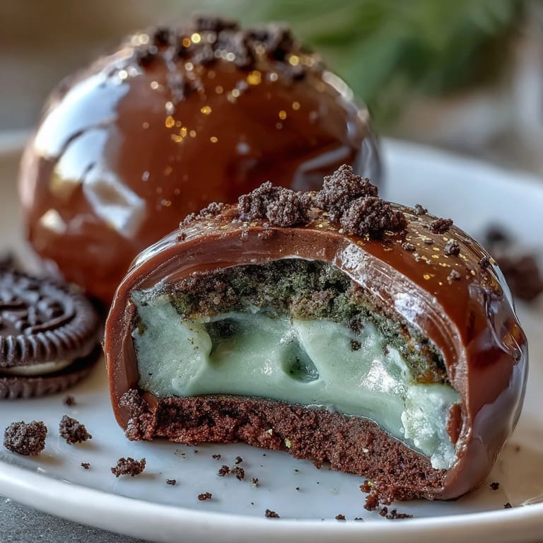 Rich and smooth green-coated Oreo truffles, rolled and dipped for a fun, easy dessert treat.