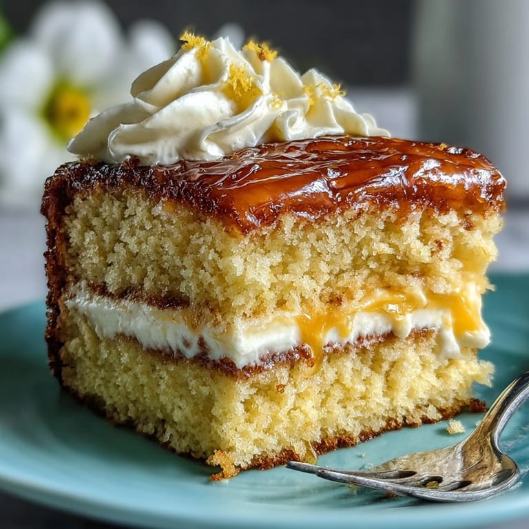 Elegant Gemini Cake image showcasing delicate marbled yellow and white layers.