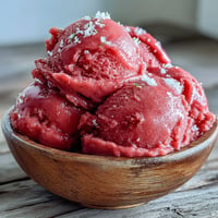 Refreshing Watermelon Sorbet, a vibrant frozen treat bursting with summer flavor.
